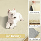 Solid Washable Area Rug - Image 5