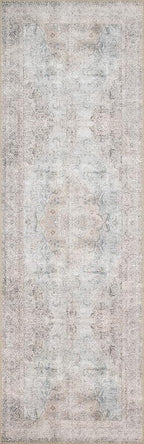 Loloi Loren Collection LQ-04 Silver/Slate 5'-0" x 7'-6" Area Rug - Image 7