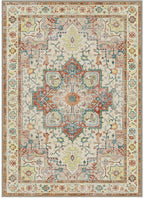 GENIMO 8x10 Area Rugs for Living Room, Machine Washable Non Slip Vintage Retro - Image 8
