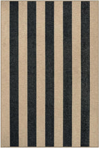 Lahome Striped Easy Jute Dining Room Rug, 6x9 Indoor Outdoor Rugs - Image 7