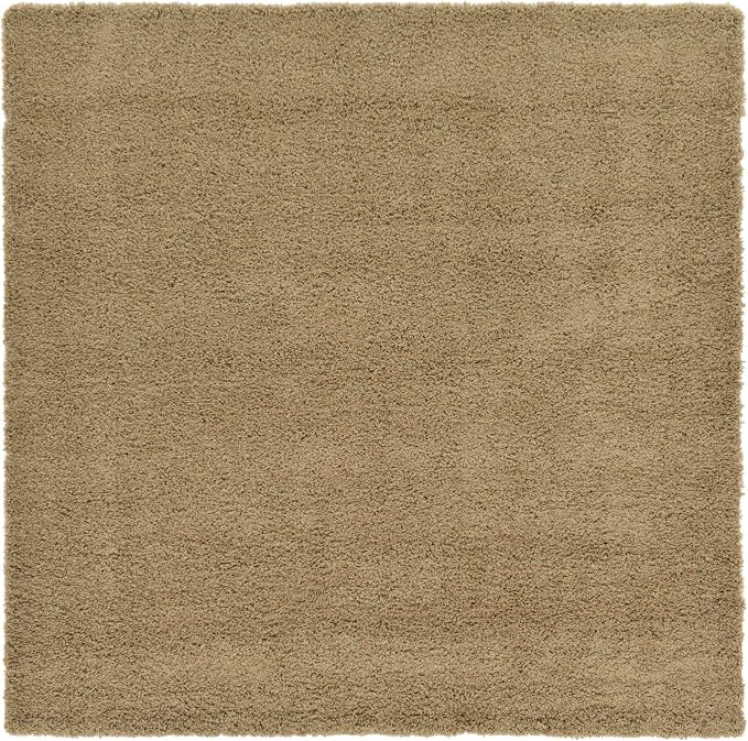 Unique Loom Solid Shag Collection Area Rug - Image 4