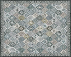 Phantoscope Washable Area Rug 8'x10' Non-Slip, Vintage Boho Rugs - Image 3