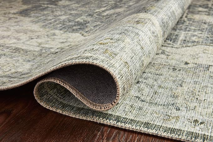 Loloi Skye Collection SKY-12 Charcoal/Dove 9'-0" x 12'-0" Area Rug - Image 6