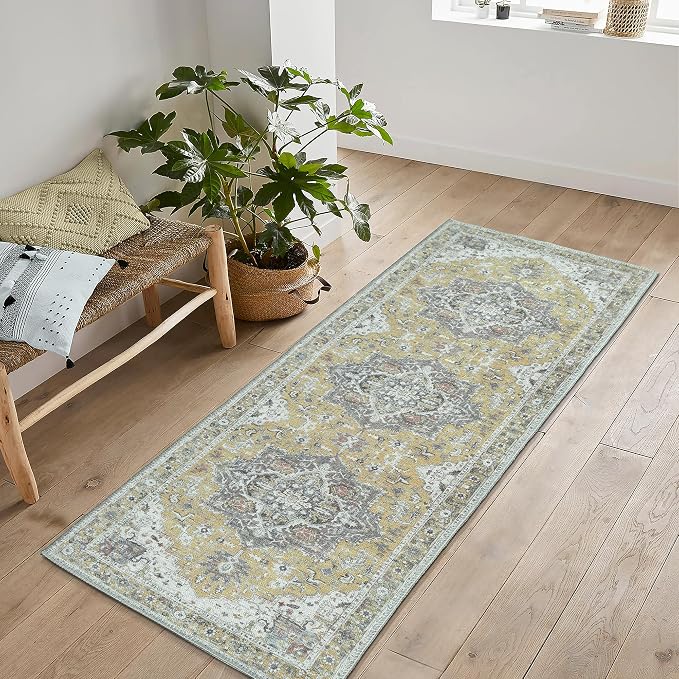 Bloom Rugs Washable Non-Slip 10 ft Runner by BloomRugs
