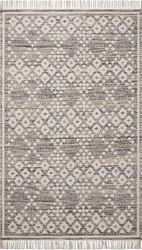 Loloi Angela Rose Rivers Collection RIV-01 Denim/Ivory 9'-3" x 13' Reversible - Image 3