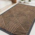 Kitinjoy Front Door Mat Outside Entrance, Sturdy Natural Dirt Trapper, Heavy by Kitinjoy