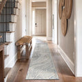 Rugshop Marble Swirl Distressed Gray Area Rug Modern Indoor Rug by Rugshop