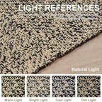 Collive Long Runner Rugs for Hallway 2.6x10, Washable Bathroom Rug Runners - Image 6
