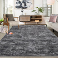 RUGSREAL Washable Rug 10x13 for Living Room Modern Abstract Area Rug Non-Slip by RUGSREAL
