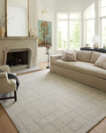 Loloi Chris Loves Julia Francis Collection FRA-03 Silver/Sky 2'-6" x 7'-6" by Loloi