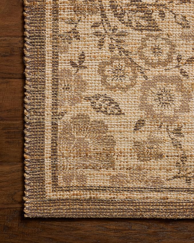 Loloi Chris Loves Julia Rue Collection RUE-03 Bark/Mocha 2'-3" x 3'-9" Accent - Image 5