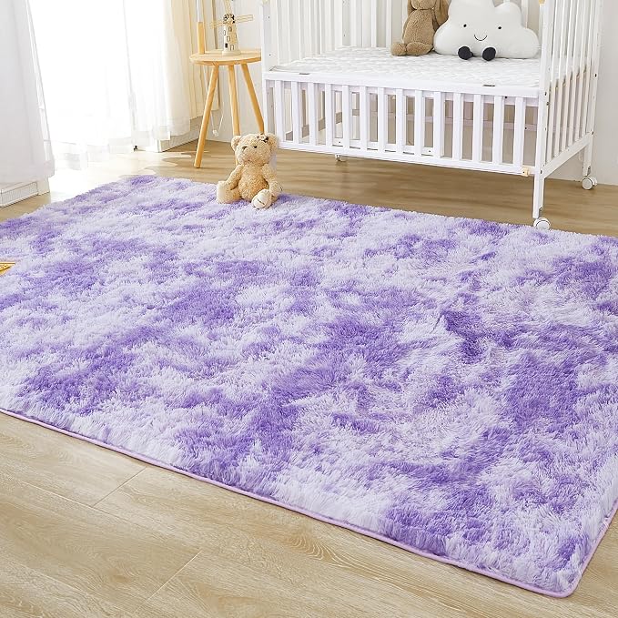 Andency 6x9 Area Rugs, Large Shag Fluffy Soft Shaggy Rugs - Image 4