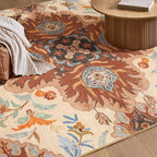 Phantoscope Washable Area Rug 5'x7' Non-Slip, Vintage Boho Rugs - Image 6
