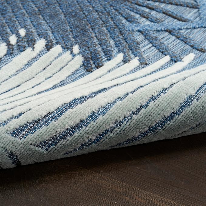 Nourison Home Suncoast Denim 7'10" x 9'10" Area Rug - Image 9