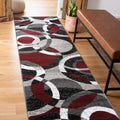 Rugshop Contemporary Abstract Circles Perfect by Rugshop