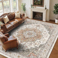 8x10 Area Rugs for Living Room Ultra-Soft Washable Rug Vintage Distressed Boho by NakedCloud