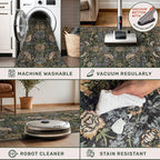10 ft Long Vintage Runner Rugs for Hallways - Image 4
