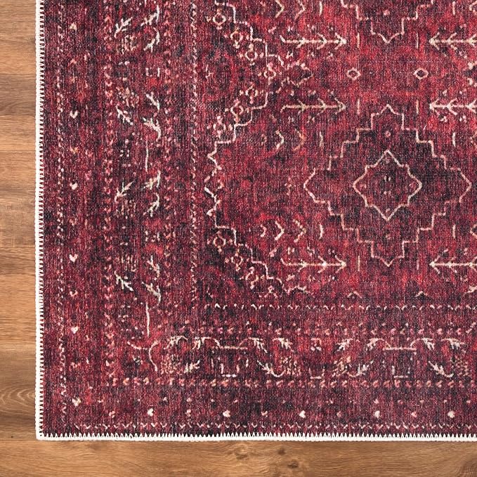 Bloom Rugs Washable Non-Slip 7 ft Runner - Image 6