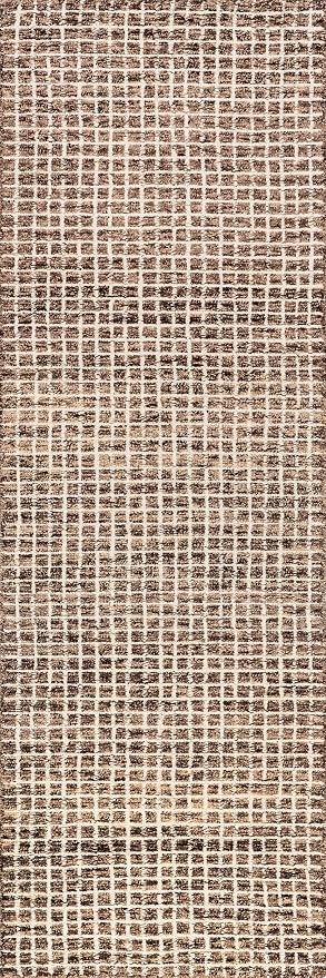 Rugs USA Melrose Brown/Ivory, Wool & Cotton, Soft and Cozy, High Traffic - Image 3