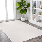 Eyely UES100T-8 Supersoft Haze Solid Low-Pile Indoor Area Rug - Image 6