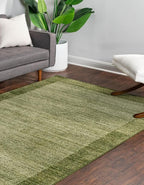 Rugs.com Angelica Collection Rug – 8' x 11' Light Green Medium Rug Perfect - Image 3