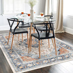 vivorug 6x9 Area Rugs, Ultra-Soft Washable Boho Rug - Image 3