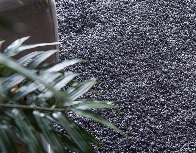 Unique Loom Davos Shag Collection Area Rug - Image 5