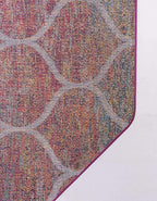 Rugs.com Lattice Frieze Collection Rug – 6' Octagon Multi Medium Rug Perfect - Image 9