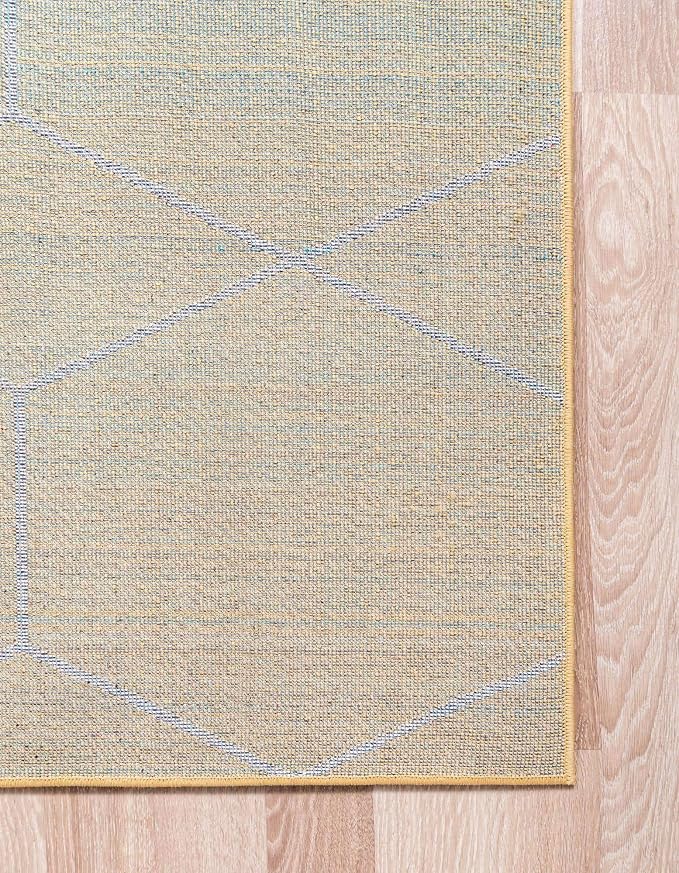 Unique Loom Trellis Frieze Collection Area Rug - Image 9