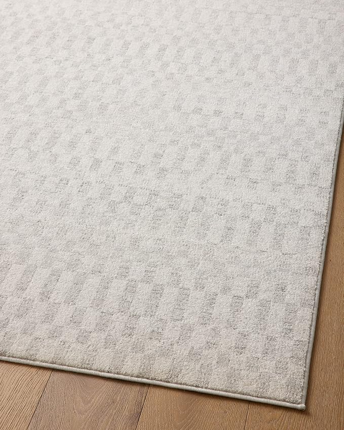 Loloi Kamala Collection KAM-05 Ivory/Grey 4'-0" x 6'-0" Accent Rug - Image 8