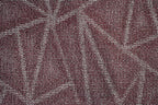 Furnish my Place Geometrical Pattern Indoor/Outdoor Refine Burgundy Abstract - Image 7