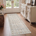 Bavni 2'6''x6 Rug Runners for Hallways, Washable Runner Rug Non Slip, Vintage - Image 4