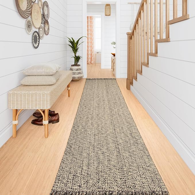 Collive Long Runner Rugs for Hallway 2.6x10, Washable Bathroom Rug Runners - Image 7