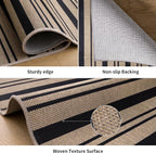 Tangsoo Stripe Easy Jute Rug 4x6 - Image 6