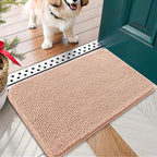 OLANLY Dog Door Mat for Muddy Paws 24x16, Absorbs Moisture and Dirt, Absorbent by OLANLY