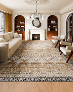 VEVOR 9 x 12 ft Area Rug Large Washable Rug Non-Slip and Tear-Resistant Soft - Image 3
