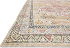 Loloi Skye Collection SKY-04 Gold/Blush 7'-6" x 9'-6" Area Rug - Image 3