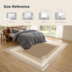 Bedsure 3x5 Faux Wool Area Rugs - Image 8