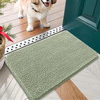 OLANLY Dog Door Mat for Muddy Paws 30x17, Absorbs Moisture and Dirt, Absorbent by OLANLY