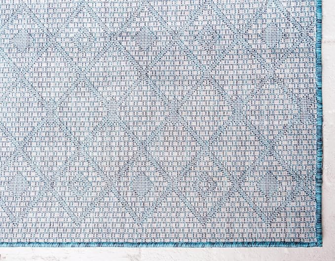 Unique Loom Outdoor Trellis Collection Area Rug - Image 8