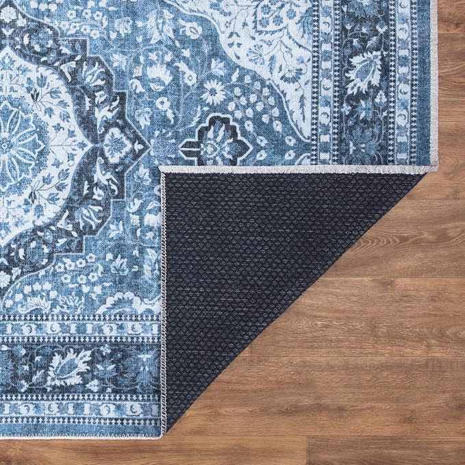 Bloom Rugs Caria Washable Non-Slip 6x9 Rug - Image 7