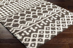 Livabliss Hapsburg Moroccan Shag Runner Area Rug, Dark Brown - Image 6