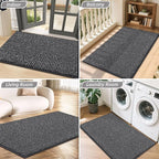 BEQHAUSE 2x3 Entryway Rug Indoor Door Mat Non-Slip Washable, Hallway Rugs - Image 7