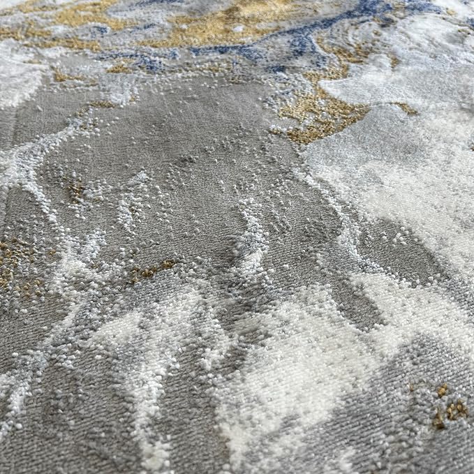 LUXE WEAVERS Marble Swirl Abstract Area Rug - Image 6