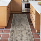 RUGGABLE Washable Vintage Area Rug – Kamran Hazel 10x14, Stain-Resistant - Image 9