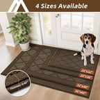 COSY HOMEER Non-Slip Door Mat 20"x32", Entryway Rugs Low Profile Absorbent Dirt - Image 5
