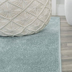 Eyely UES100S-15 Supersoft Haze Solid Low-Pile Indoor Area Rug, Minimalist - Image 7