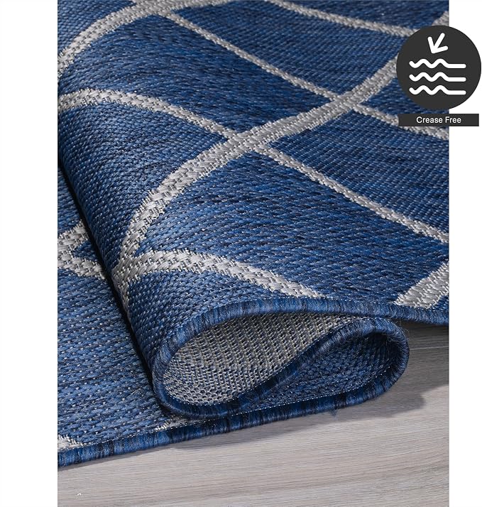FH Home Flat Woven Outdoor Rug - Image 4