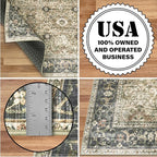 ReaLife Rugs Machine Washable Area Rug Runner - Image 4
