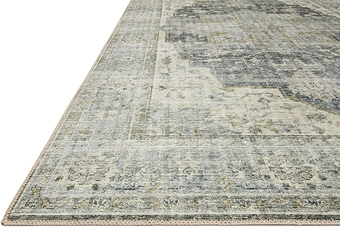 Loloi Skye Collection SKY-12 Charcoal/Dove 9'-0" x 12'-0" Area Rug - Image 4